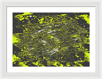 Abstracto Expressionism - Framed Print