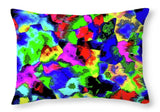 Broken Glass Abstract - Throw Pillow