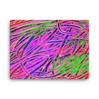 Graffiti Lines Abstract Wall Art