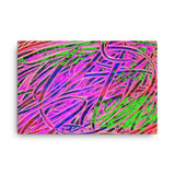 Graffiti Lines Abstract Wall Art