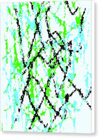 Frizzy Lines Abstracto  - Canvas Print