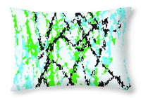 Frizzy Lines Abstracto  - Throw Pillow