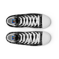 Men’s high top canvas shoes