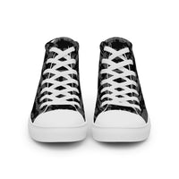 Men’s high top canvas shoes