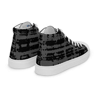 Men’s high top canvas shoes