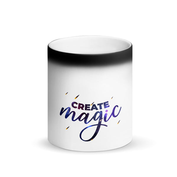 Matte Black Magic Mug