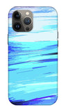 Ocean Blue Abstraction Painting - Phone Case