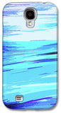 Ocean Blue Abstraction Painting - Phone Case