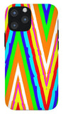 Up's and Downs Abstract Art - Phone Case