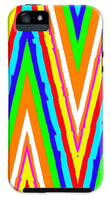 Up's and Downs Abstract Art - Phone Case