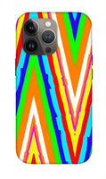 Up's and Downs Abstract Art - Phone Case