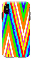 Up's and Downs Abstract Art - Phone Case