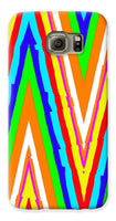 Up's and Downs Abstract Art - Phone Case