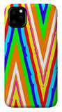 Up's and Downs Abstract Art - Phone Case