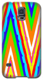 Up's and Downs Abstract Art - Phone Case