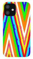 Up's and Downs Abstract Art - Phone Case