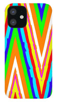 Up's and Downs Abstract Art - Phone Case