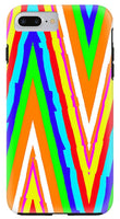 Up's and Downs Abstract Art - Phone Case