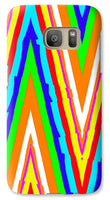 Up's and Downs Abstract Art - Phone Case