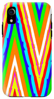 Up's and Downs Abstract Art - Phone Case