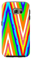 Up's and Downs Abstract Art - Phone Case