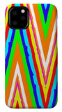 Up's and Downs Abstract Art - Phone Case