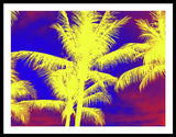 Yellow Palm Trees - Framed Print